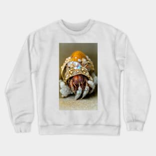 Hermit Crab Bejewelled Crewneck Sweatshirt